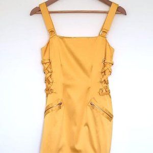 Caché Cocktail Yellow Dress